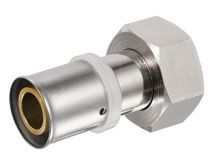 Straight Coupler with Swivel Nut, YP220-014