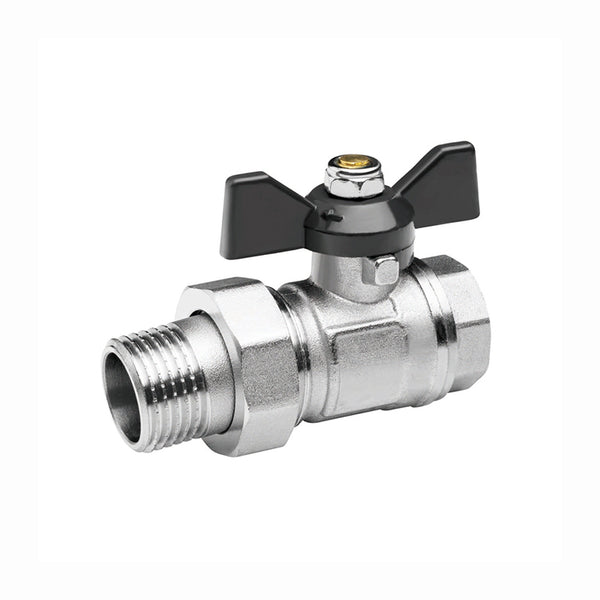 YB-009 BRASS BALL VALVE VALVE WITH UNION PIPE FEMALE AND MALE THREAD