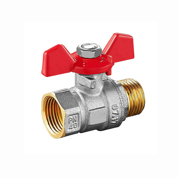 YB-011 BRASS BALL VALVE FEMALE AND MALE THREAD