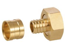 Straight Coupler with Swivel Nut, YS-012